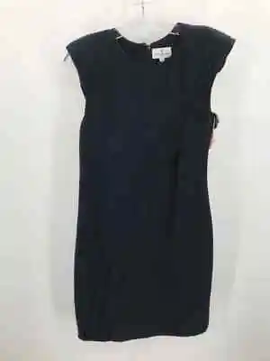 Pre-Owned J Mendel Navy Size 6 Knee Length Sleeveless Dress • $62.39