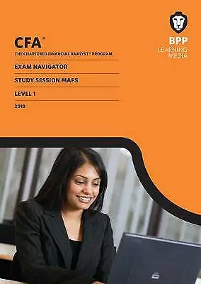CFA Navigator - Study Session Maps Level 1 By  • £88.95
