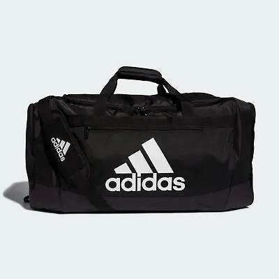 $59.99 • Buy Adidas Defender 4 Large Duffel Bag Classic Black Water Resistant 5151781