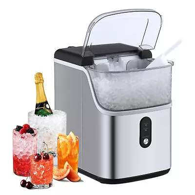 Mini Portable Ice Machine Countertop 33lb/24H Self-Cleaning Pellet Ice Maker • $196.55