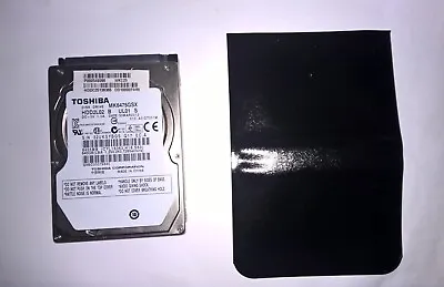 HDD External Hard Drive Toshiba 250GB + New HDD Sleeve Pouch • £3.50