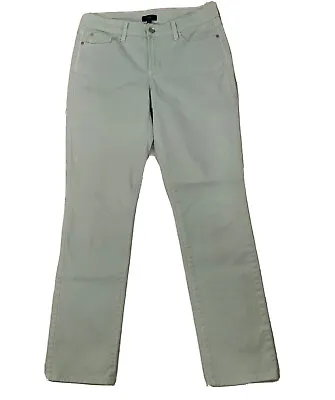 NYDJ Mint Green Skinny Jeans Lift Tuck Technology Size 2 Stretch Made In USA • $17.97