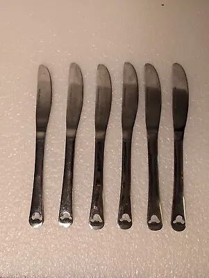 Walt Disney World 6 Pc Knife Knives Set Mickey Mouse Silverware Stainless Steel • $15