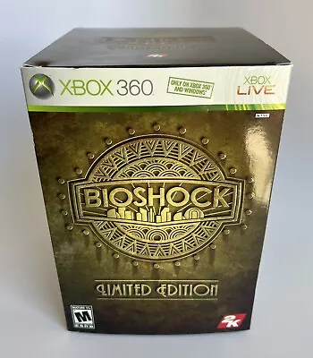 ⚡️Bioshock Limited Edition W/ Big Daddy Figure Xbox 360 Video Game & Bonus CD • $99.95