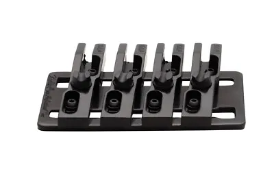 KAHLER 2440-W4 - 4-String Bass Fixed Bridge - Black • $291.06