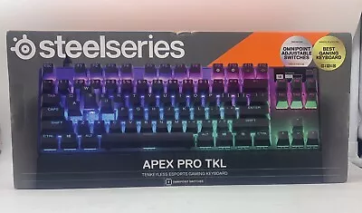SteelSeries Apex Pro TKL Tenkeyless Esports Gaming Keyboard • $349.99