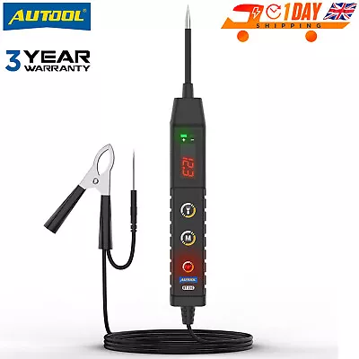 9V-30V DC Car Electrical System Voltage Test Tool Circuit Tester W/ Lamp 2 Probe • £10.99