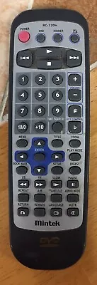 Mintek TV/DVD Remote Control RC-320H Untested • $3.99