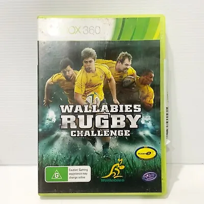 $5.60 • Buy Wallabies Rugby Challenge + Manual - Xbox 360 - Tested & Working - Free Postage