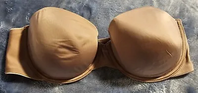 Women's Victoria Secret Secret Embrace Strapless Bra Size 34 C Nude • $4.49