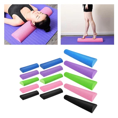 $17.52 • Buy Massage Pliability Restoration Half Dome Foam Roller Massager Set For Gym