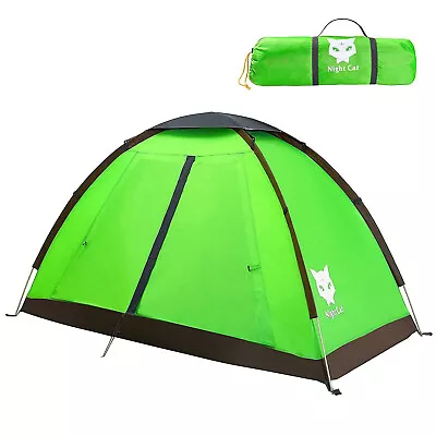 Night Cat Upgraded Baxkpacking Tent Camping Tent Hiking For 1 / 2 Person Man AU • $69.98