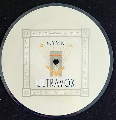£10 • Buy Ultravox ‎Hymn 7  VINYL 45 PICTURE DISC Vg+ 1982 Midge Ure