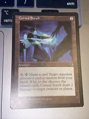 Cursed Scroll X1 Mtg Tempest Nm • $20