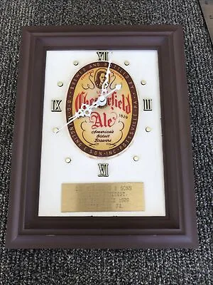 $29.99 • Buy Rare Unusual D.G. Yuengling & Sons Chesterfield Ale Quartz Clock