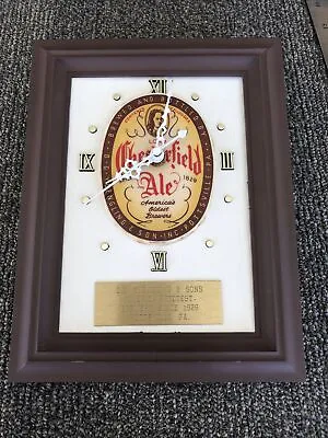 Rare Unusual D.G. Yuengling & Sons Chesterfield Ale Quartz Clock • $29.99