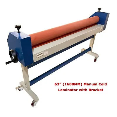 Manual Cold Roll Laminator 63  WideVinyl Photo Film Cold Laminating Machine New • $963
