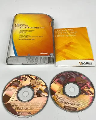 MS Microsoft Office 2007 Professional Full Retail Version + Product Key DJ1663 • $33.99