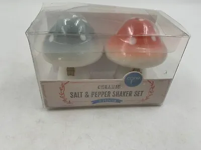 Core Ceramic 3.5in Mushroom Salt + Pepper Set AA01B37024 • $20.14