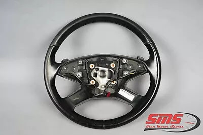 09-12 Mercedes X164 GL450 ML350 Black Leather Steering Wheel Paddle Shifter OEM • $108.74