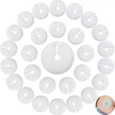 28 Packs G Tube Pads Holder Abdominal G Tube Button Pads Soft G Tube Covers Abso • $22.58