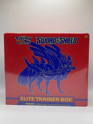 $55 • Buy Pokemon Zacian Sword And Shield ETB Elite Trainer Box New Factory Sealed