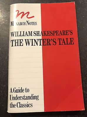 Monarch Notes William Shakespeare’s The Winter’s Tale • $5.50