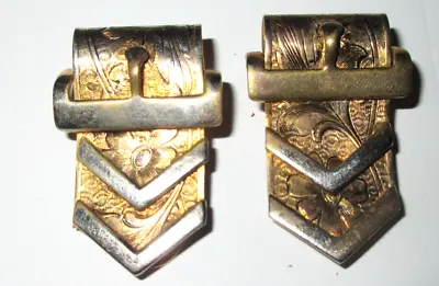 VIntage Or Antique  Shoe Buckle Clips               (J1). • $17