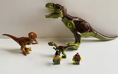 £22.75 • Buy LEGO Dinosaurs Bundle 5887 Dino Defence HQ  T-Rex Raptor Dinos Miniature Retired