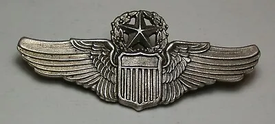 $125 • Buy WWII Army Air Force Sterling Command Pilot Wing - Balfour 2  Pin Back 