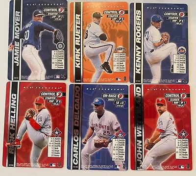 6-count LOT MLB Showdown 2000 Baseball Cards • $3.59