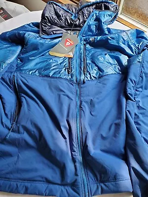 Mountain Hardwear Mens Kor Strata Hoody Jacket Blue XXL Hike Climb Outdoors • $142.99