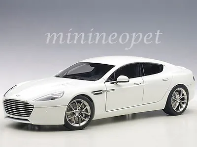 AUTOart 70256 2015 ASTON MARTIN RAPIDE S 1/18 DIECAST MODEL CAR STRATUS WHITE • $159.90