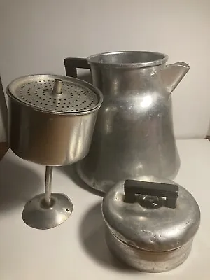 Vintage WEAR-EVER No 3012 Coffee Pot Percolator Aluminum 12 Cup USA • $47.44