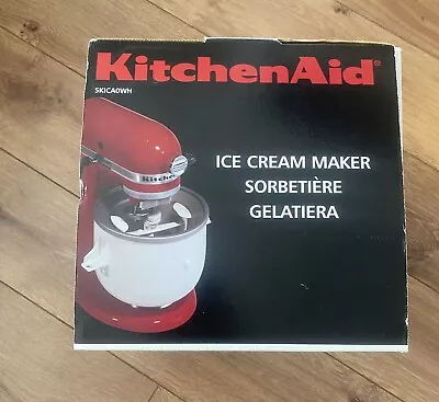 £52.50 • Buy KitchenAid Stand Mixer Ice Cream Yogurt Maker Attachment Model 5KICAOWH