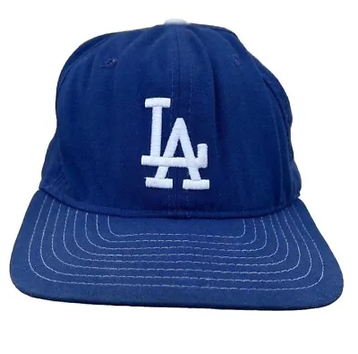 Los Angeles Dodgers Vintage New Era SnapBack Cap Hat 90s MLB Blue • $29.95