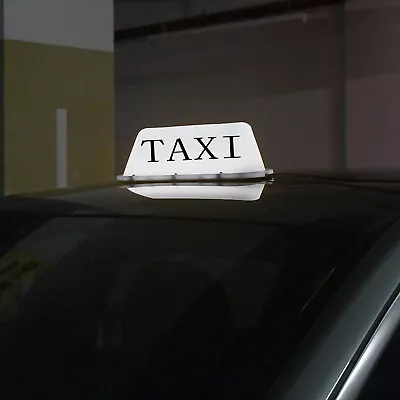 DC12V TAXI Cab Top Topper Sign Roof Car Lamp LED Light Waterproof Magnetic Base • $27.99