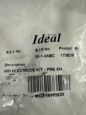 Ideal Icos 12he 15he 18he 24he Boiler Ignition Electrode Kit 173528 Brand New • £10