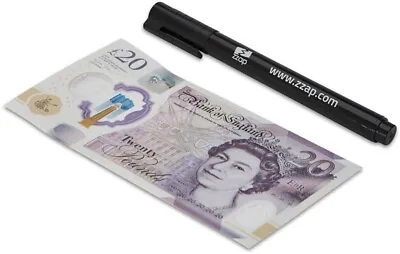 10 Counterfeit Fake Forged Money Bank Note Checker Detector Tester Marker Pens • £17.99