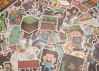 Minecraft Sticker Pack - 10 Stickers - Video Game - Crafts • $5.99