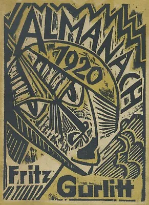 H. Max Pechstein - Almanac 1920 - Woodcut 1919 • $468.84