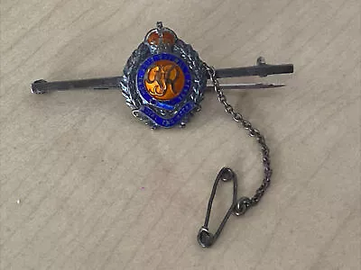 £9.99 • Buy WW2 Royal Engineers Silver & Enamel Sweetheart Brooch
