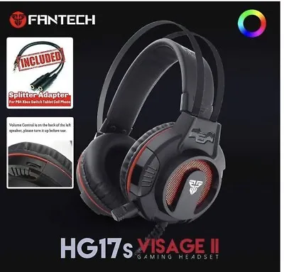 FANTECH P51SE Gaming Keyboard And Mouse Gaming Headset And Headphone Stand Gam • $125