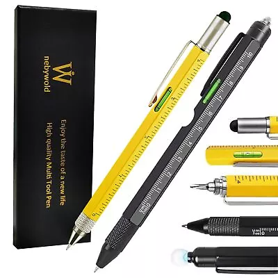 Men Gifts Multi Tool Pen - 2PC Unique Gadgets Set For Dad Birthday Stocking S... • $29.03
