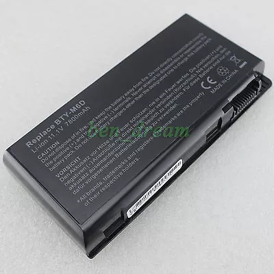 New 9 Cell Laptop Battery For MSI BTY-M6D GX780DXR E6603 GT660R GX780DX GX780R • $33.05