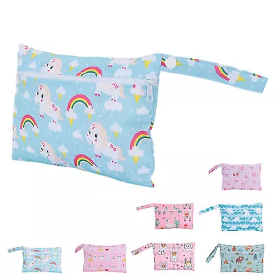 £3.50 • Buy Portable Baby Infant Diaper Nappy Storage Bag Wet Dry Pouch Zipper Bag Supply