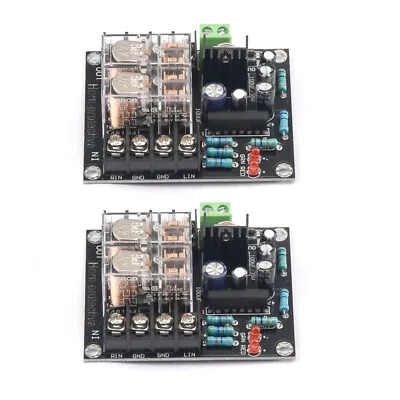 2PCS UPC1237 Stereo Speaker Protection Board Delay Boot Circuit Module AC 12-18V • $17.94