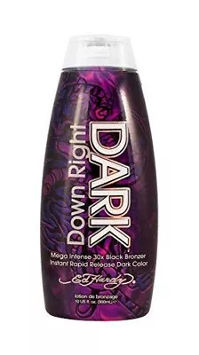 Ed Hardy UV Bed Tanning Lotion Fast Acting 30x Bronzer DOWN RIGHT DARK 10 Oz • $18