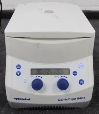 Eppendorf Centrifuge 5424 - T63A  5x20 - For Parts Or Repair Cracked Top Lid • $144.99