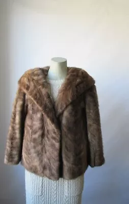 Women's Sz 6 Mink Fur Jacket Bolero MINT+ CLEARANCE SALE! • $115